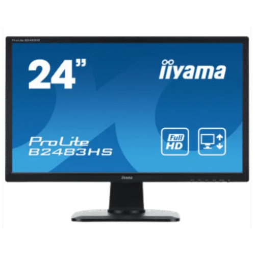 MONITOR IIYAMA 24P B2480 LED 16:9 1920×1080 VGA+DVI+HDMI